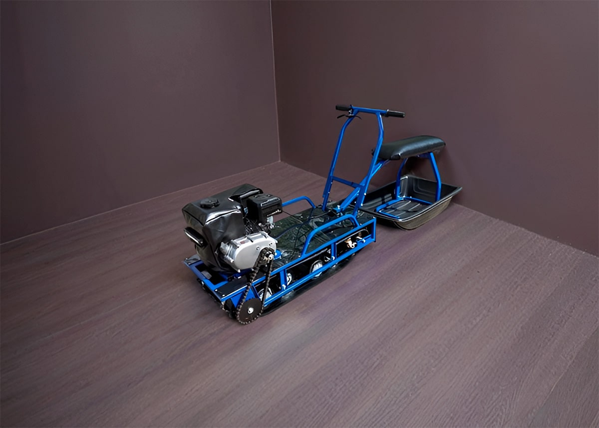 Купить Мотобуксировщик АЛЬБАТРОС-L 9 PRO с фарой