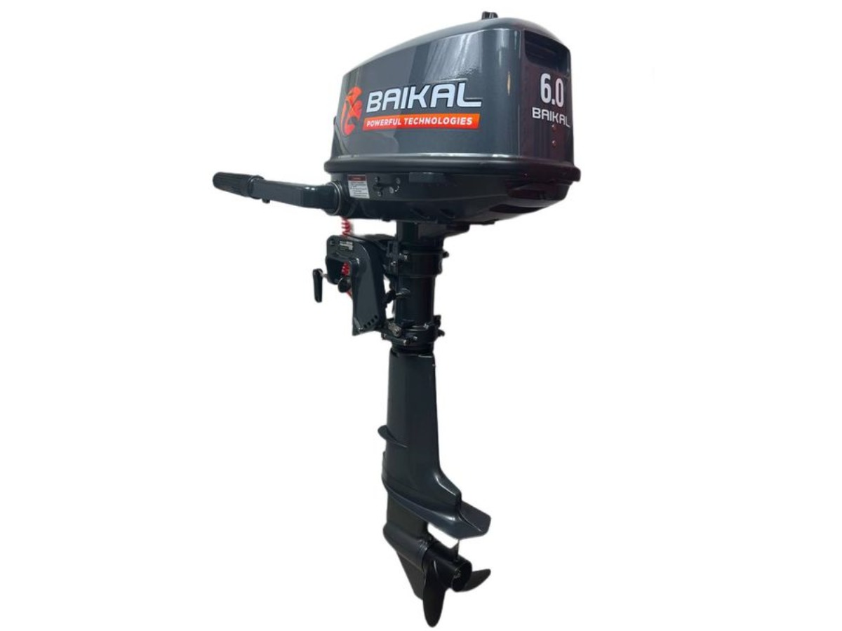 Купить 2х-тактный лодочный мотор BAIKAL 6HP