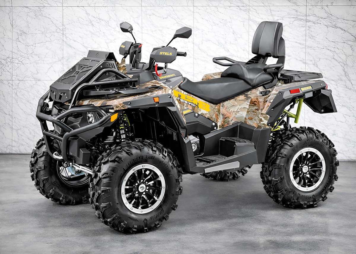 Купить Квадроцикл STELS ATV 850 (PE) Guepard 2.0 K05 EPS GN (2025)